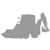 Backhoe Loader Icon